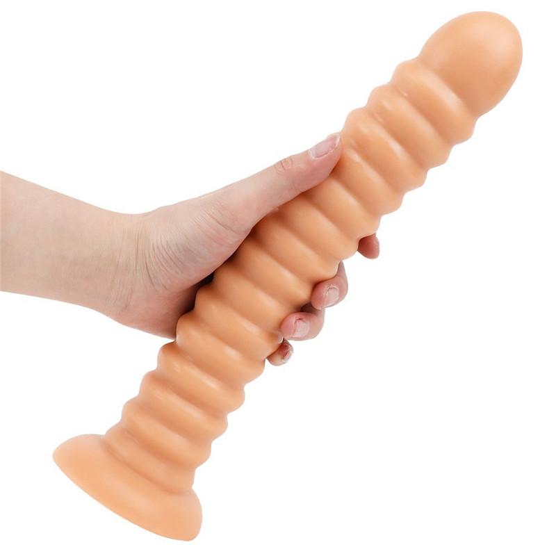 Velký penis závit Dlouhý měkký anální zadní kurt anální kolík Chrysanthemum Soft Punch Stud Alternativní anální výstružník Dospělý Sm Sex Produk