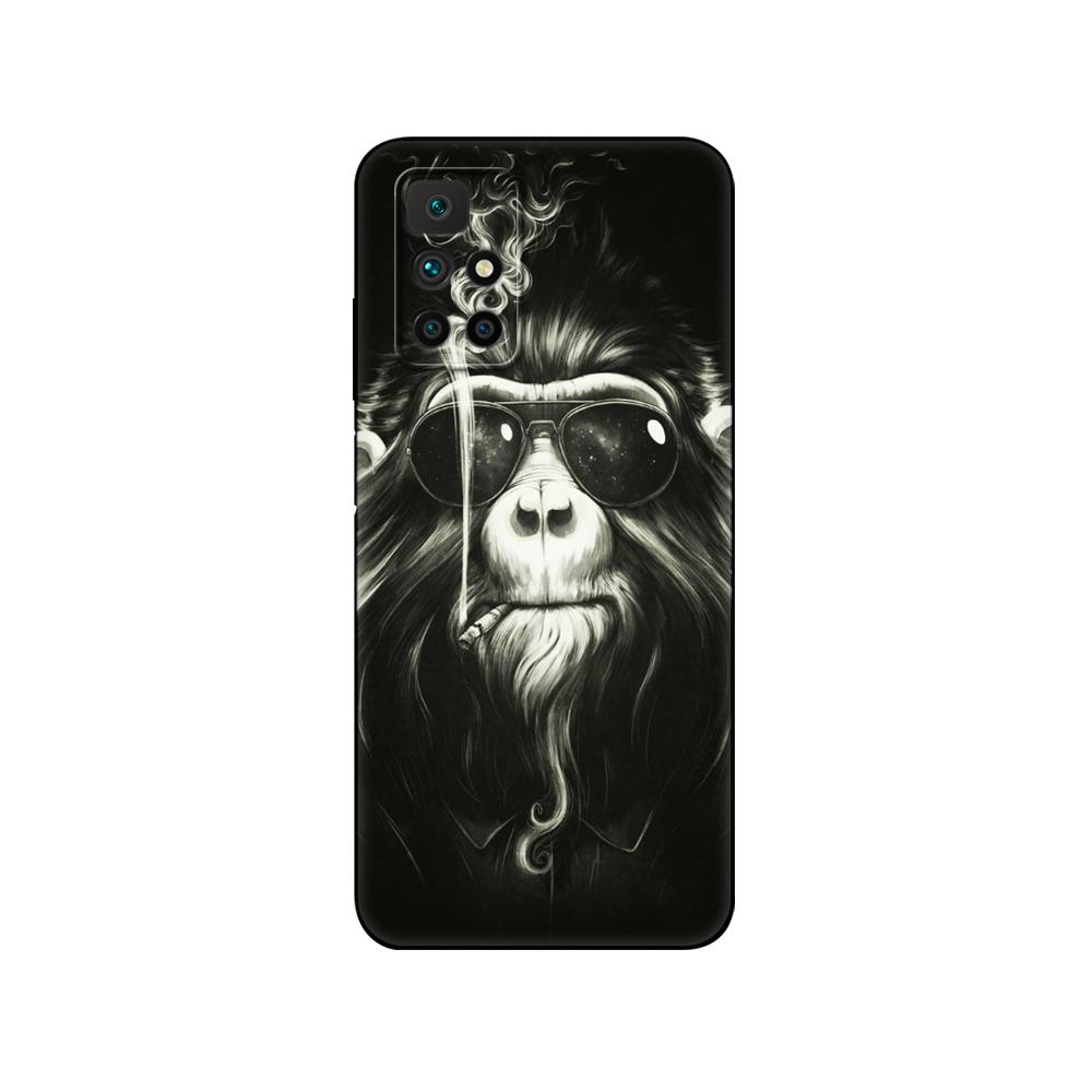 Para Redmi 10 Funda Silicona Cubierta Trasera Funda para Teléfono Para xiaomi Redmi 10 6.5 pulgadas Redmi 10 2022 global parachoques etui funda tpu negra