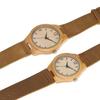 COOFEEL Wooden Watch with Cowhide Leather Strap, Bamboo Wood, for Men and Women, Luxury Brand, Natural Wood Carving (Women's Watch)