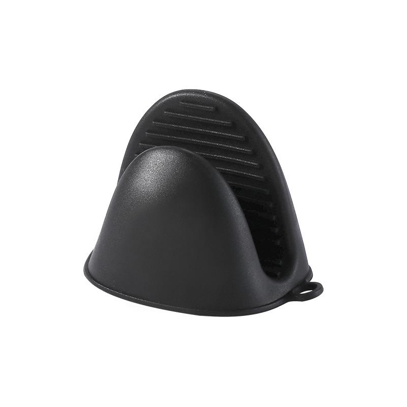 Silicone Heat-Resistant Oven Gloves and Bowl Clips for Kitchen Use