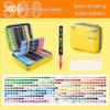 Guangna 8101 Soft Tip Acrylic Marker Set - 288 Colors for DIY, Graffiti, Body Painting & Art Projects