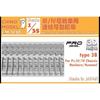 Chino Model 1/35 Scale Panzer III/IV Assembly Movable Track Type 3B CM-173B Plastic Model Upgrade Parts