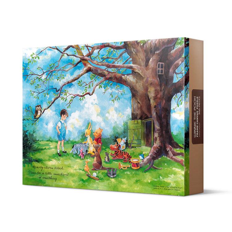 366-piece Canvas Puzzle - Winnie the Pooh Fairytale Encounter (plastic), Popular Korean Puzzle