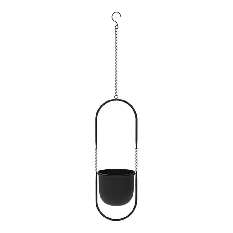 Minimalists Golden Hanging Planter With Adjustable Chain Corrosions Resistant for Home Office Decoration