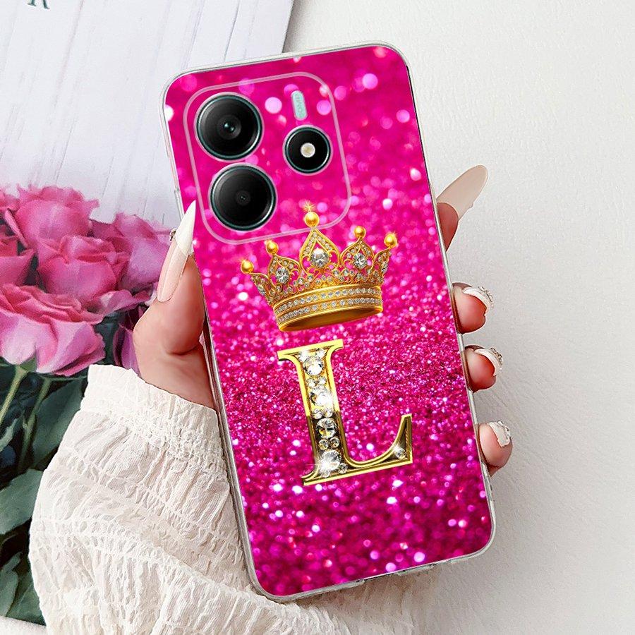 New Letter Painted Case for Xiaomi Redmi Note 14 Pro 5G Soft Silicone Fundas Soft Silicone Shell for Redmi Note14 5G 14Pro Capa