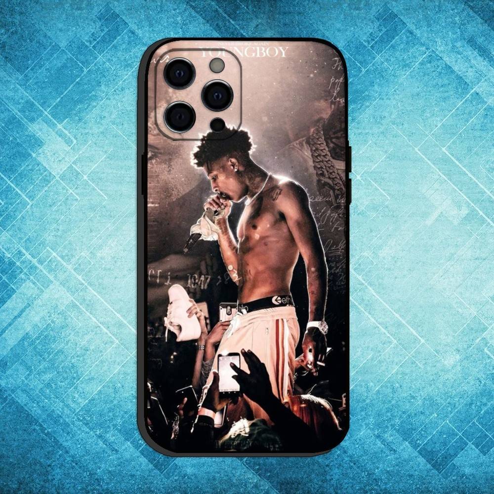 R-Rapper YoungBoy Phone Case Silicone Soft For IPhone 17,16,15,14,13,12,11,XS,Plus Pro Max