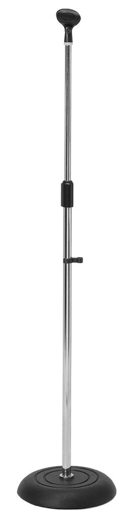KC Microphone Stand Straight Chrome Microphone MC-4500/CR (with Holder)