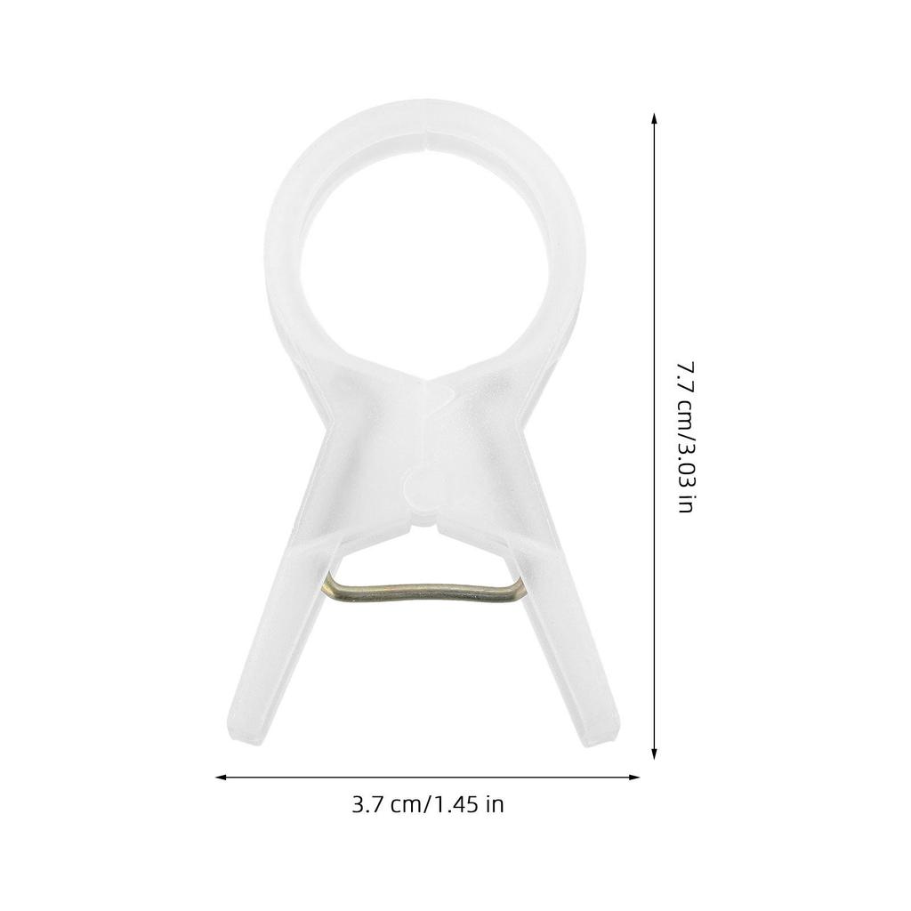 100Pcs Plastic Plant Support Clips Fixing Clips for Garden Tomato Vine Stem Climbing Plants Trellis Support Plant Clip