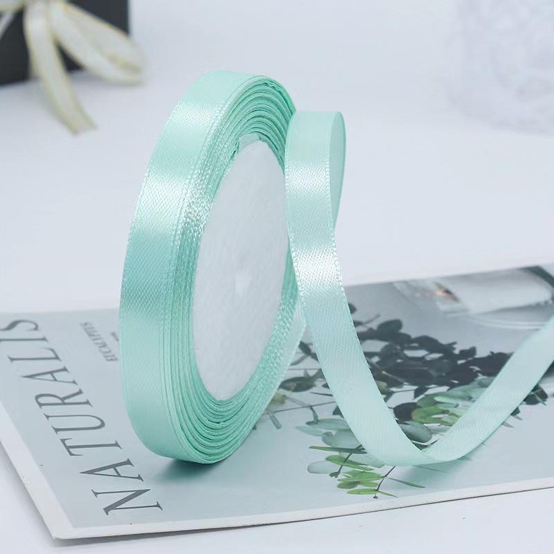 1Cm Ribbon Gift Wrapping Ribbon Cake Baking Ribbon Wedding Bow Accessories Ribbon