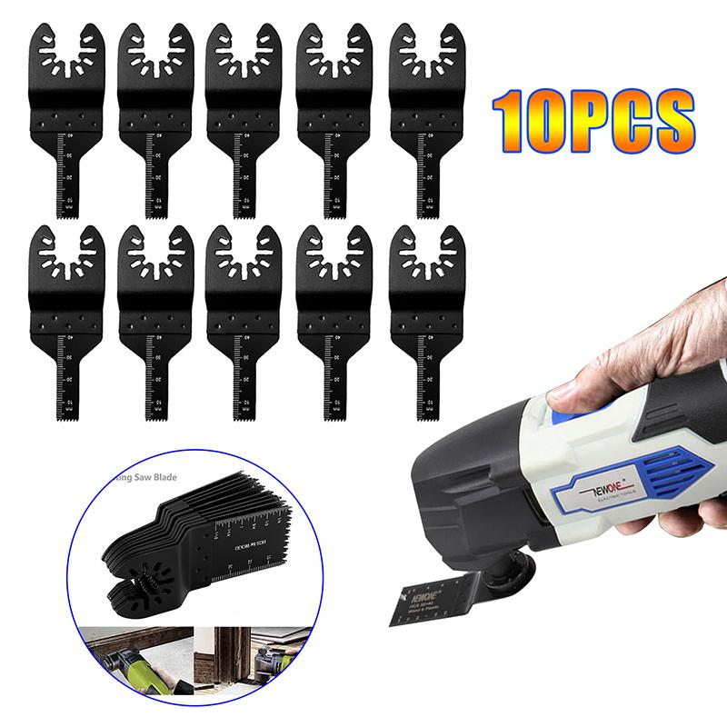 10Pcs Multifunction Oscillating Saw Blade Blade Set Universal Cutter Renovator Power Tool Accessories