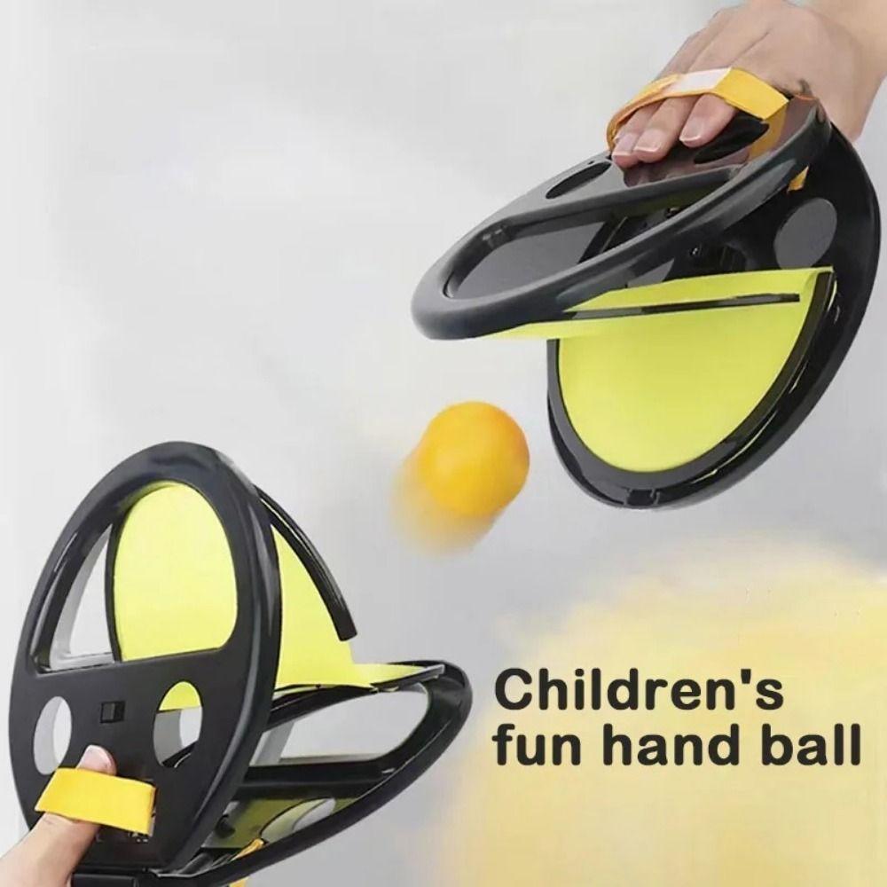 Interactive Parent-Child Interaction Toy Plastic Hand Grip Racket  Beach Toys