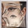 1pcs 6 In 1 Stencils Eyeliner Template Eye Shadow Eye Liner Quick Tool Makeup Template Tool  Eyeshadow Stencil