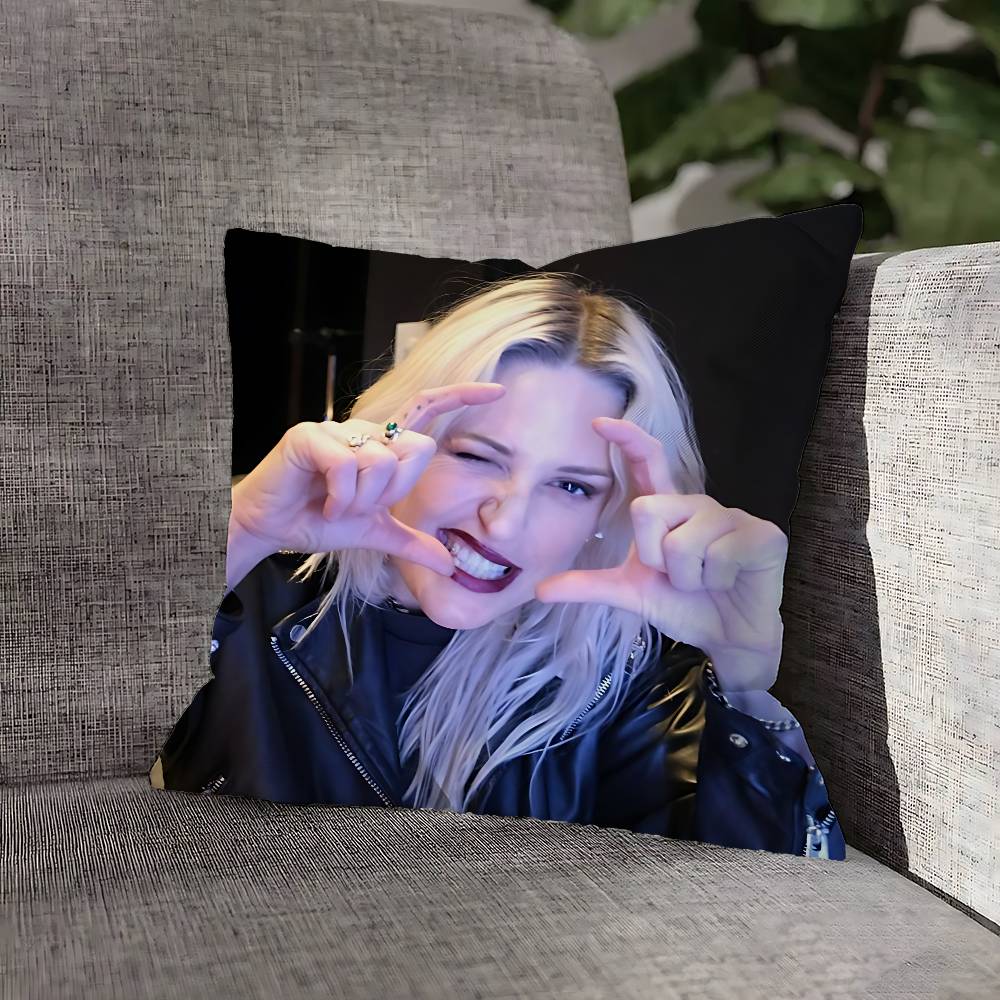 Rock E-Emily A-Armstrong Throw Pillow Case For 45x45cm 40x40cm 55x55cm 50x50cm 30x30cm Square Car Pillowcase Shell