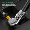 90 Degree Angled Adapter Bit Screwdriver Right Angled Driver Metal Steel Screwdriver Angled Tool for Screwdriver Bit