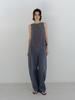 Moia Draped Blouse (Gray)