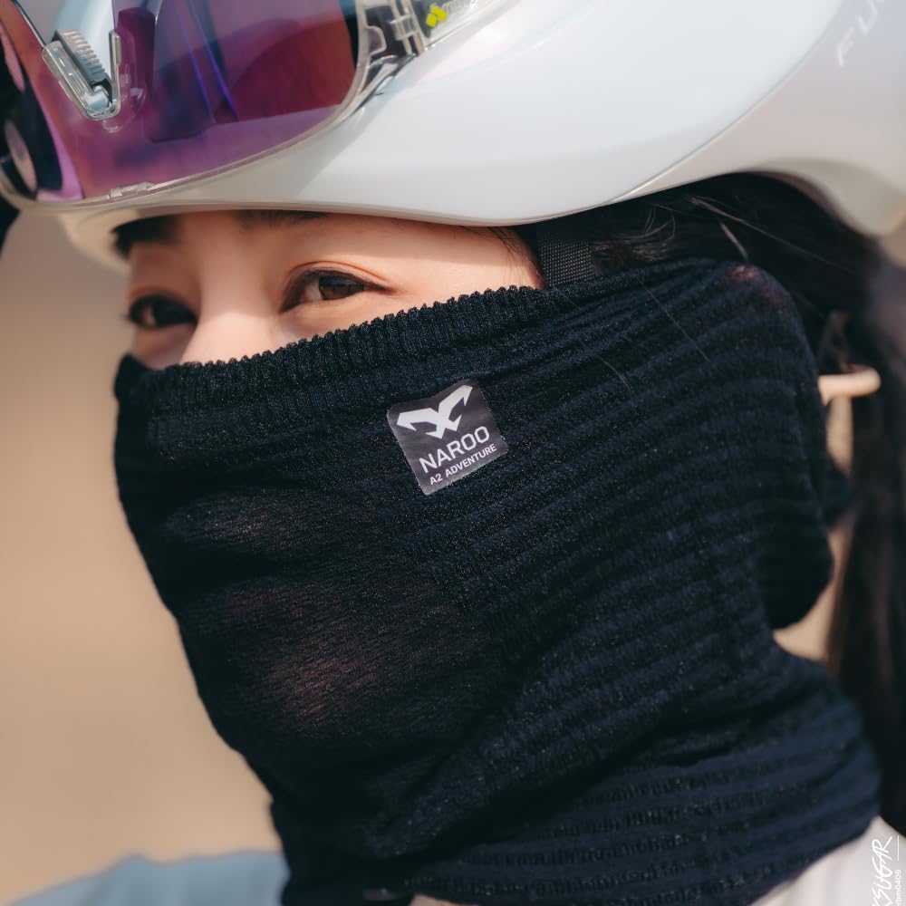 A1 Sports Mask Breathable and for UV Long [NAROO MASK] (Naroo Mask) - Comfortable, Running/Cycling/Hiking, 95% Protection, Length, Cold/Dry