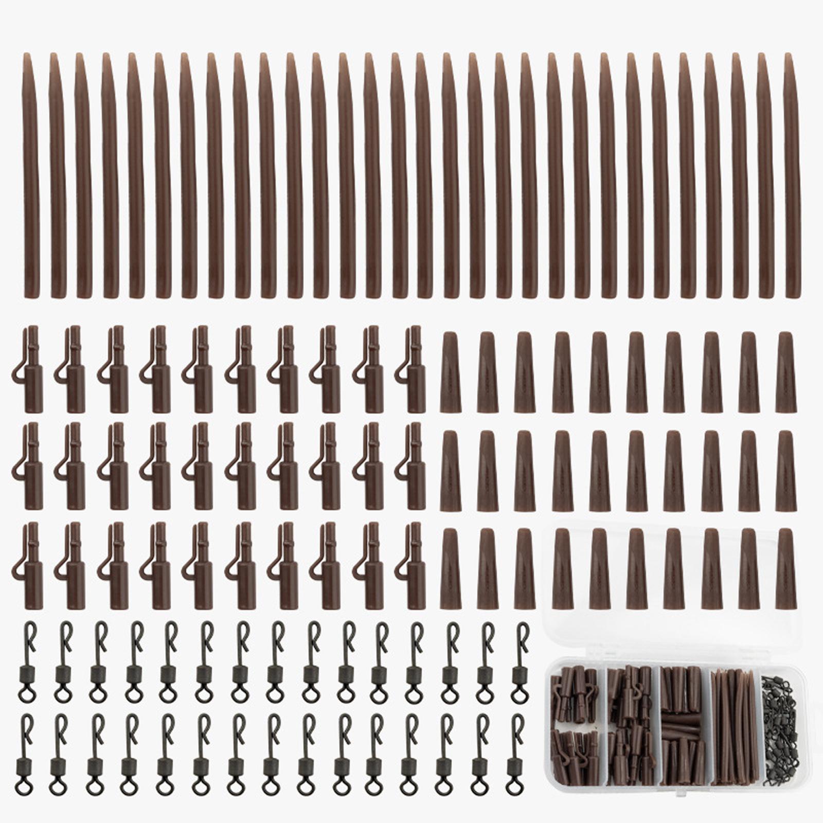 

European Bottom Fishing Tackle 120-Set Sea Rod Accessories Box with Floating Balls for Wild Big Fish Angling One Size