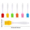3 Pcs Silicone Brush High Temperature Barbecue Brush Baking Brush Cake Smudge Tool