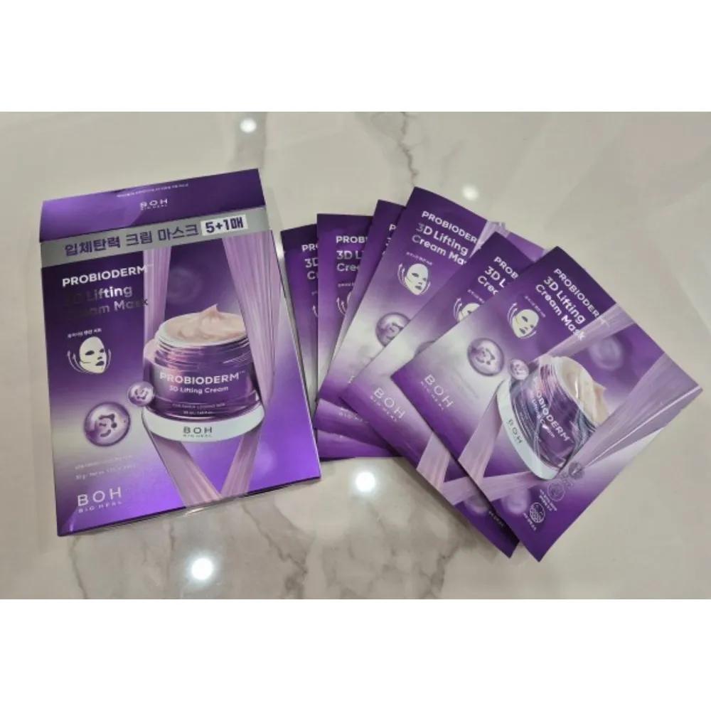 Bio Heal Boh Probioderm 3D Lifting Cream Mask Pack 12 Sheets