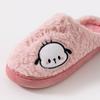 Qidashun new cartoon cotton slippers, autumn and winter indoor and outdoor couple cotton shoes to keep warm and cute cotton tows