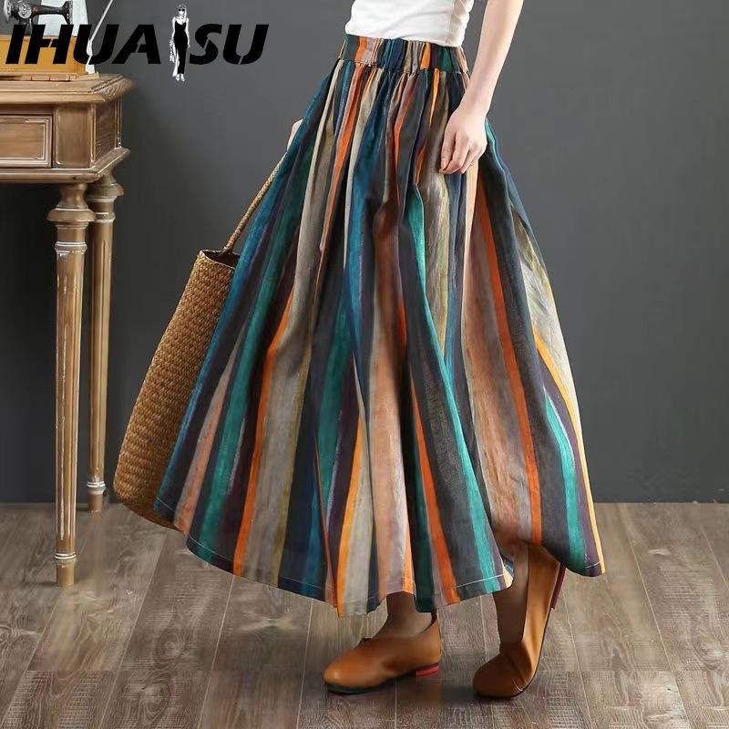 

IHUASU Women s Fashion Casual Summer Spring Skirt S