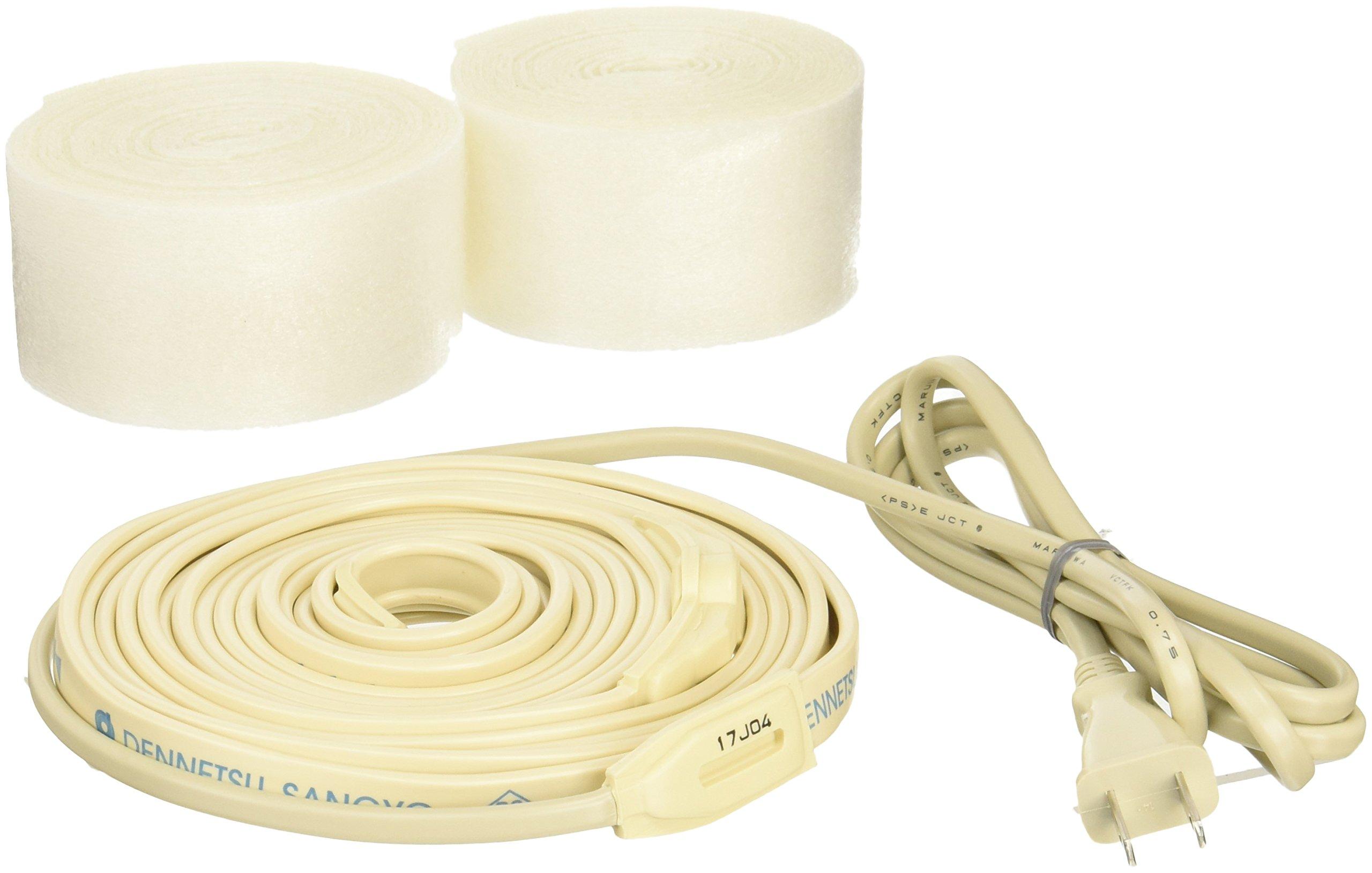 Kakudai Water Pipe Freeze Prevention Cable, for both hot and cold water pipes, 9698-4