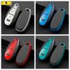 For Suzuki Baleno Ertiga Ciaz Ignis Kizashi Swift SX4 S-cross Vitars TPU Leather Car Smart Key Cover Case Bag Protector