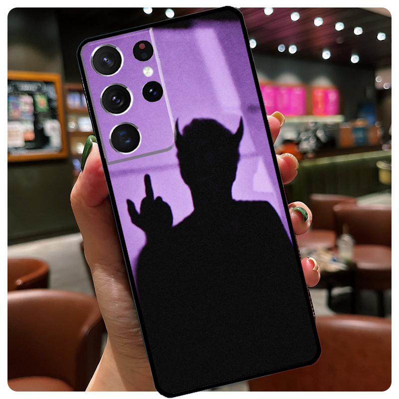 Devil Bad Boy Anime Phone Case For Samsung Galaxy S23 Ultra S21 S22 S24 S25 Ultra S9 S10 Plus S24 S25 FE Cover