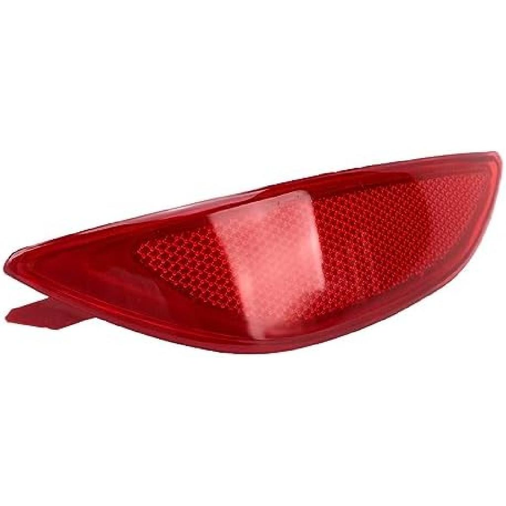 Rear Bumper Reflector for Accent LE SE Red Warning, Shock Replacement (Left: 924051R000)