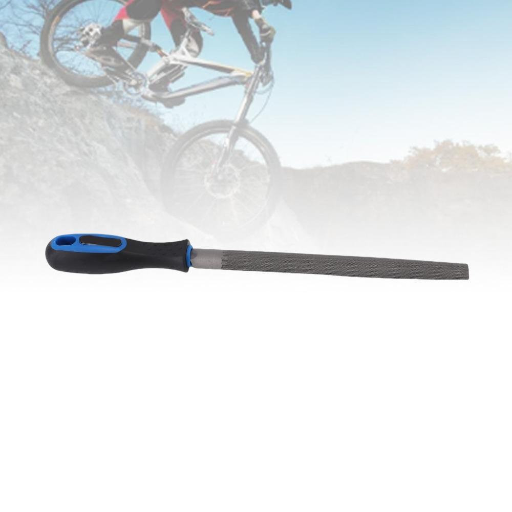 Ergonomic Handle Flat Mill File Non-Slip File Sharpening Tool  Bicycle Maintenance