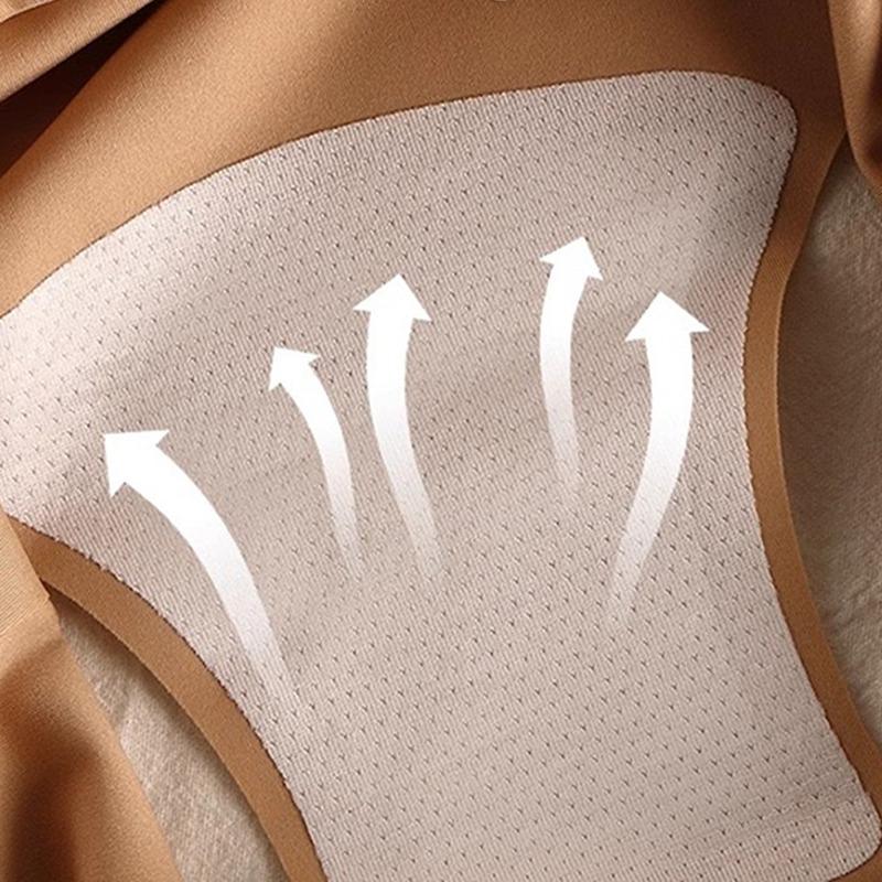 Damen Maulbeerseide Einfarbig Eis Seide Slips Ultradünne Atmungsaktive Slips