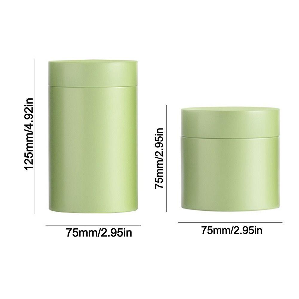Large Capacity Tea Jar Tinplate Storage Box Portable Tea Tin  for Home&Travel