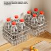 Onion Ginger Garlic Kitchen Shelf Wall Hanging Condiments Spice Vegetable Fruit Storage Rack Wall Drain Basket Punch-Free