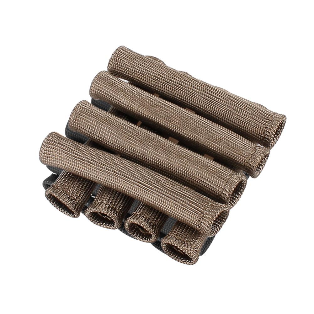 8 PCS Heat Shield Sleeves for Spark Wire 2500 Degree Heat Protection Spark Boot Wrap 6 3 Inch for Hot Rod Vehicles