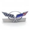 1Pc Car Front Hood/ Rear Trunk/ Side Fender Emblem Badge Sticker Decal for Corvette Camaro Cruze Malibu