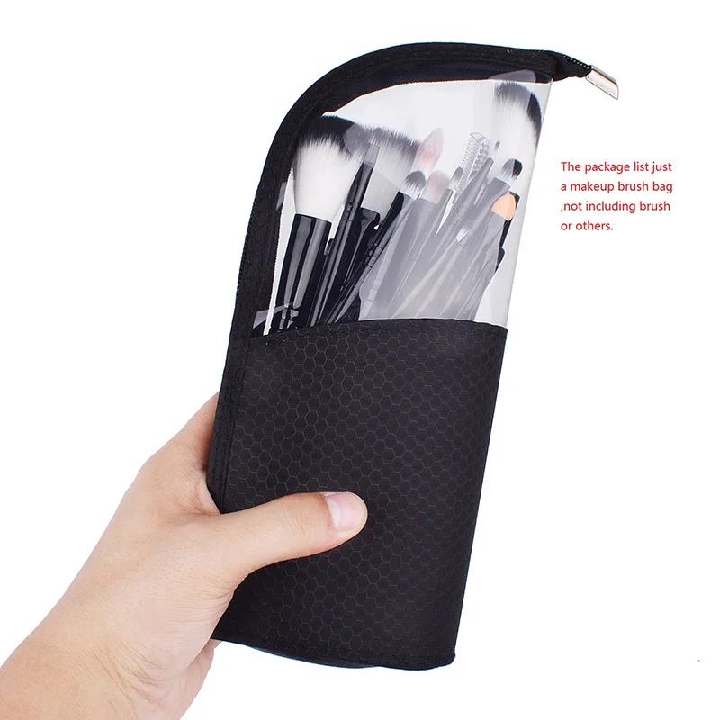 Makeup Brush Travel Case Cosmetic Toiletry Bag Organizer for Men Women Beauty Tools Kit Pouch Wash Storage Accessories