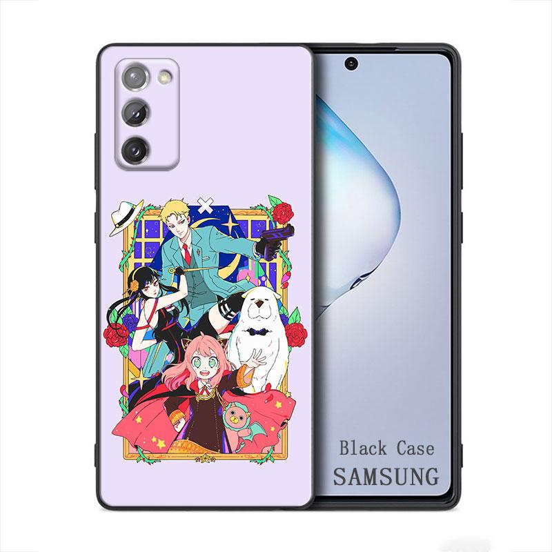 

Милый чехол для телефона SpyxFamily с рисунком аниме для Samsung Galaxy A91 A73 A72 A71 A53 A52 A7 M62 M22 M30s M31s M33 M52 F23 F41 F42 5G M12 F12 A12