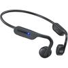 Bone Conduction Headphones, Open Ear Headphones, Superior Sound Wireless Bluetooth Running Headphones 10H Playtime, Comfortable Fit Waterproof for