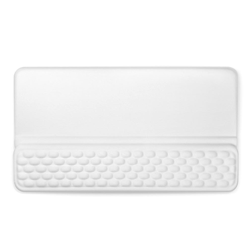 Sturdy Ergonomic Computer Keyboard Stand Memory Foam Non-slip Keyboard Holder Tilted Breathable Keyboard Riser for Easy Typing