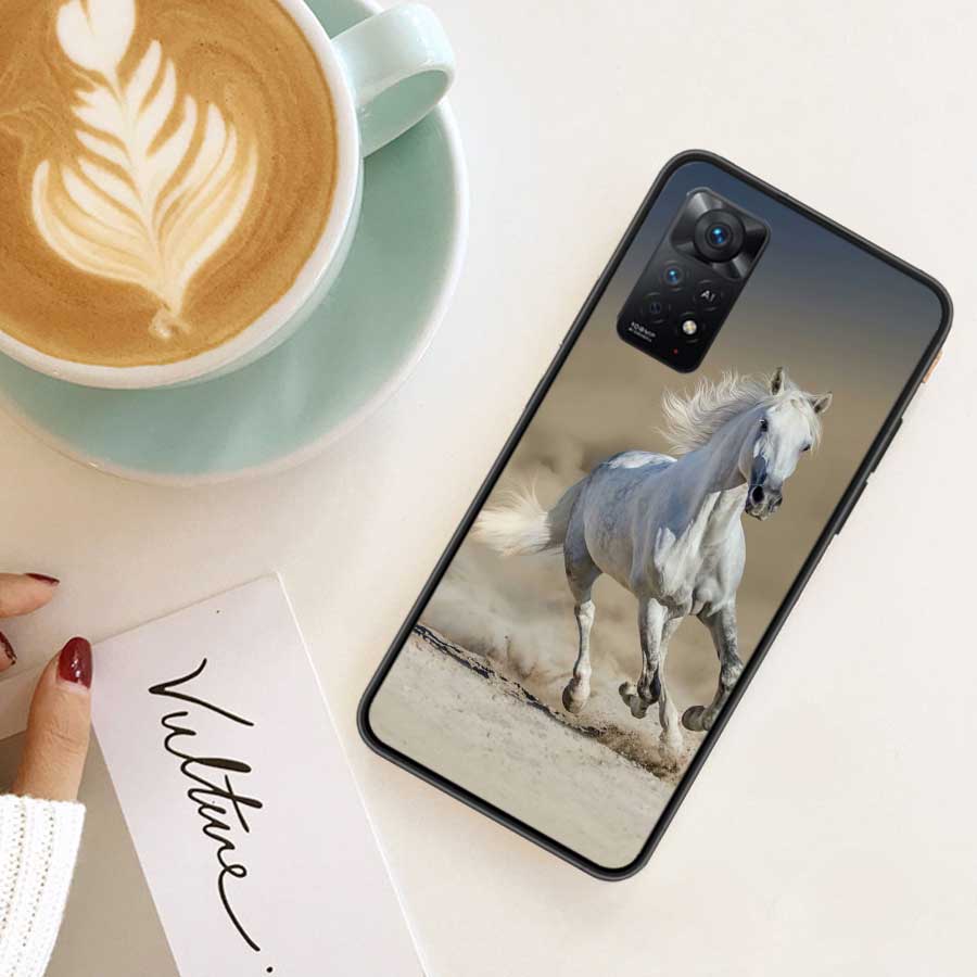 

Ferghana horse Phone Case For Redmi Note 14 13 Pro 5G Plus 12 12C 10 10A 10C 9 9A 9C 9T 8 8A K60 K70 Pro Xiaomi Cover Shell Capa Redmi 8