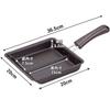 Shimomura Planning Steking Cooking 2 elementer samtidig i Compatible with Time Praktisk til lunsj 2 Tsubame Sanjo 31370 Pan, Divider, [Laget