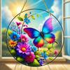 2D Flat Acrylic Butterfly Decoration, No Need for Batteries/electricity, Unique Indoor/outdoor Decoration, Multi-purpose Traditional Sty