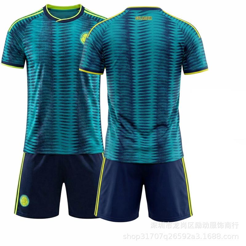 Fluorescent Green World Cup Jersey No