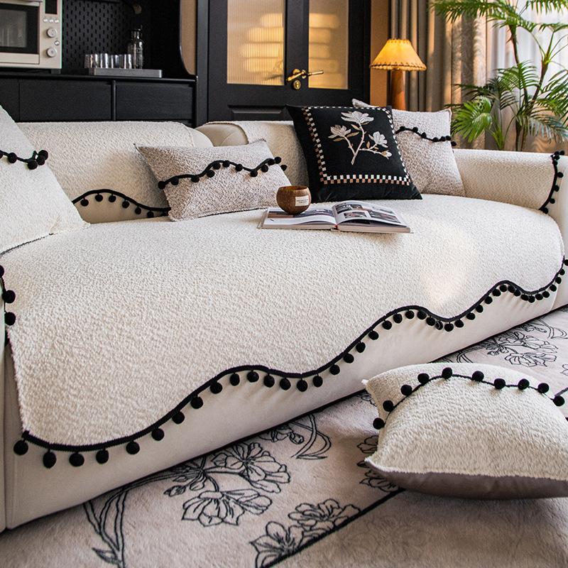 Special-Shaped Sofa Cushion  New Four-Season Universal Non-Slip One-Piece Irregular Sofa Seat Cushion Cover