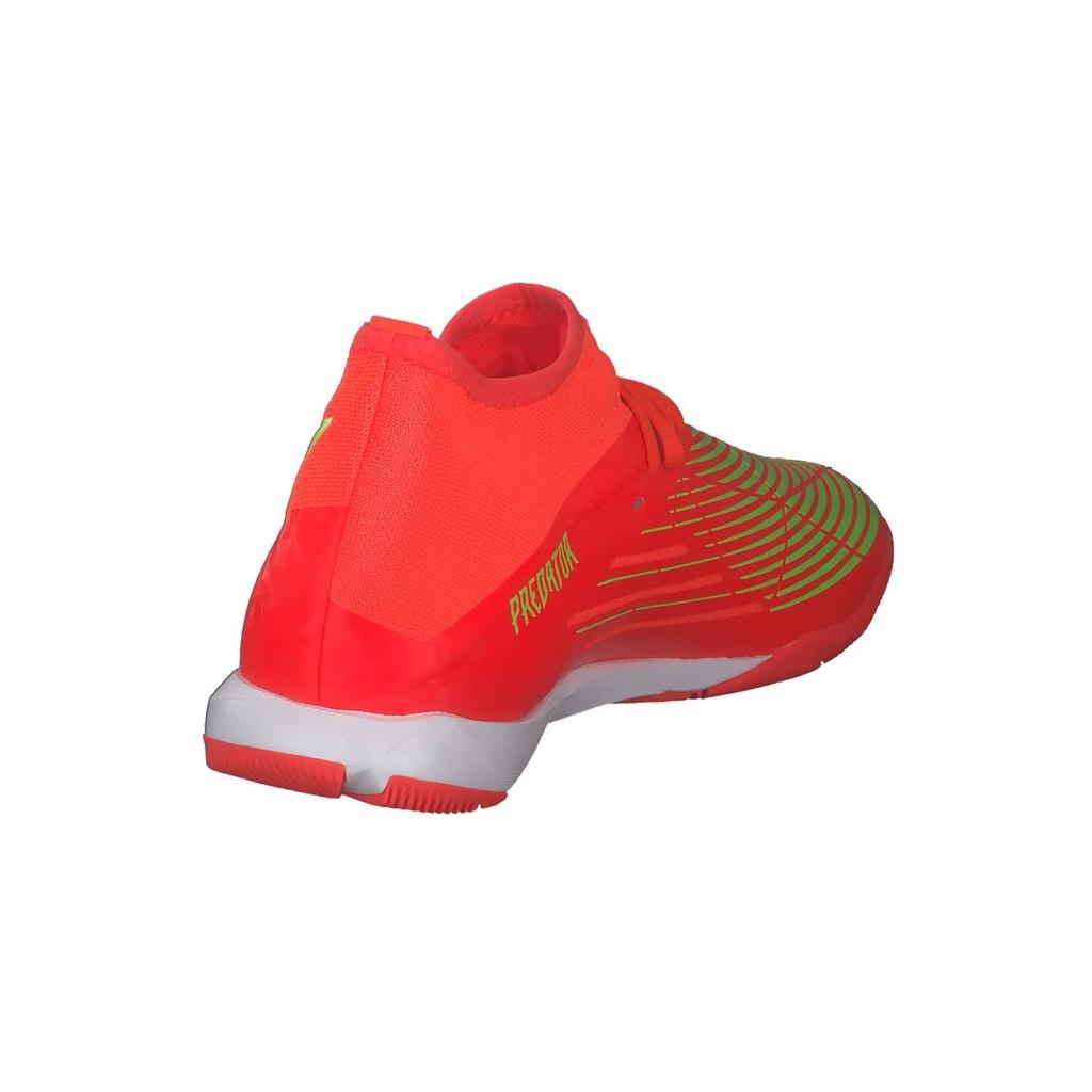 Adidas Predator IN Indoor Futsal Solar Black Size Cm Edge.3 Shoes, LKW98, Red/Solar Green/Core (GV8518), 24.5