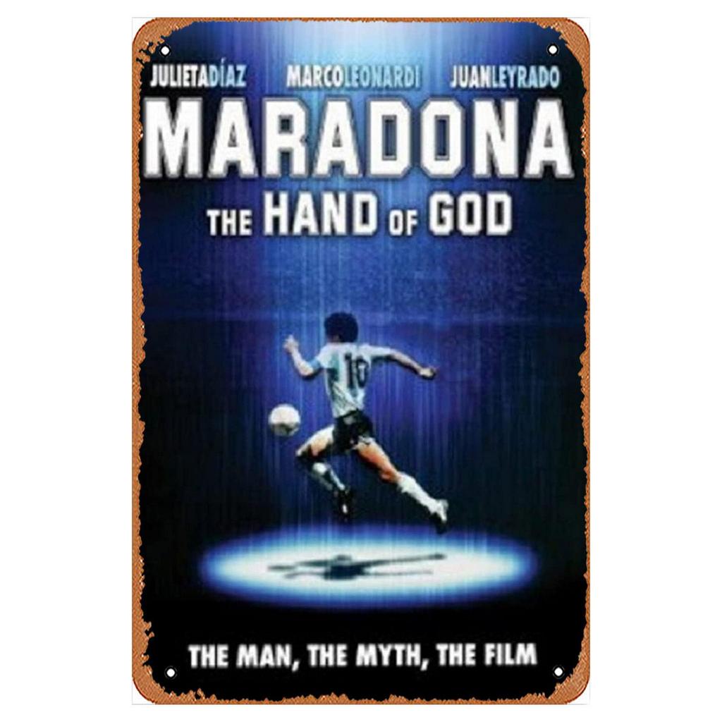 Argentina Metal Tin Sign Football Wall Decoration Plaque Vintage Art Poster Iron Painting for Man Cave Home Cafe Garden Club Bar