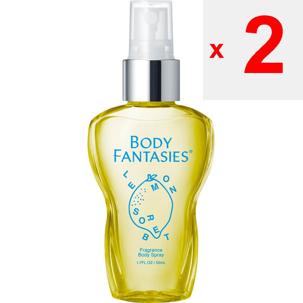 Fitz Corporation Body Fantasy Body Spray Lemon Sorbet 50ml Other (check Locks, Tongue Cleaners, Etc.) Body Care Spray 1-2 Pumps On Neck, Wrists, Ankle