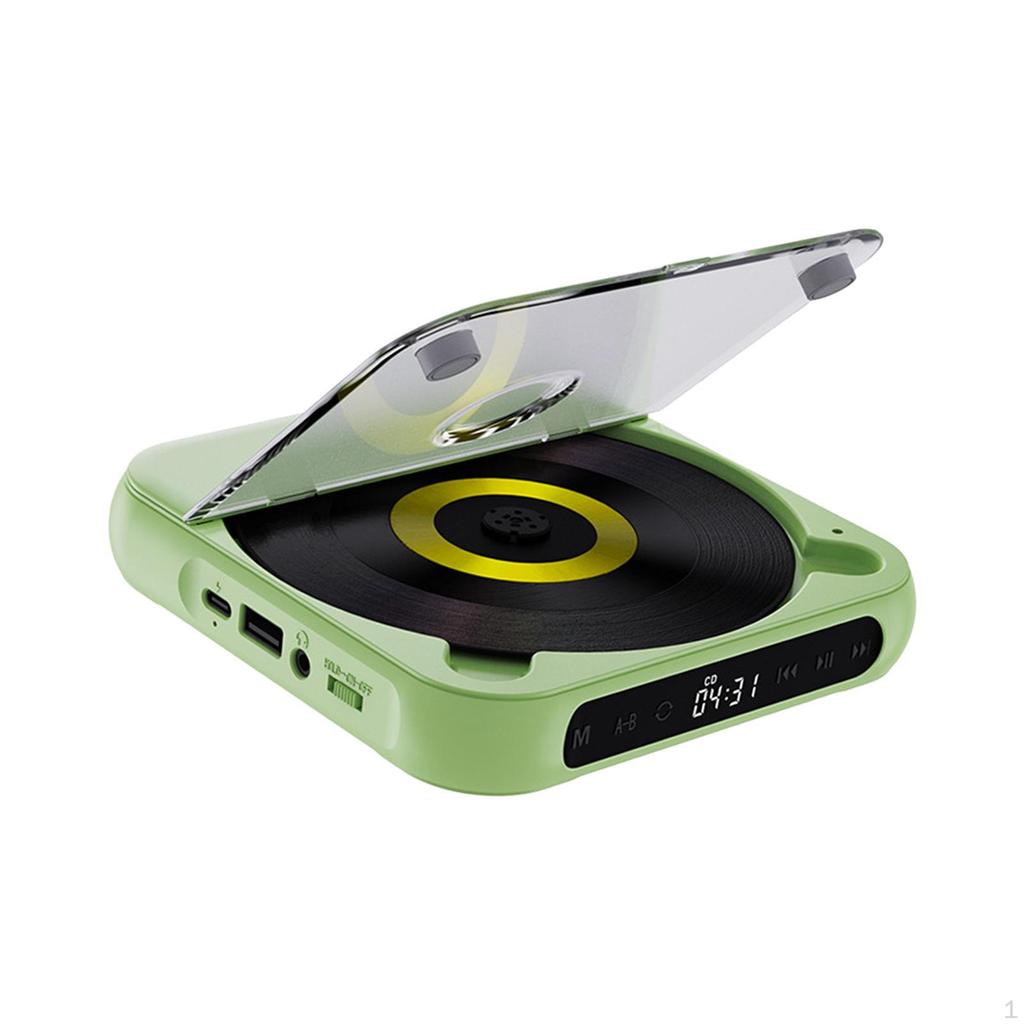 Compact Audio Music Player, Desktop Cd LCD Touch Screen, Portable Player for