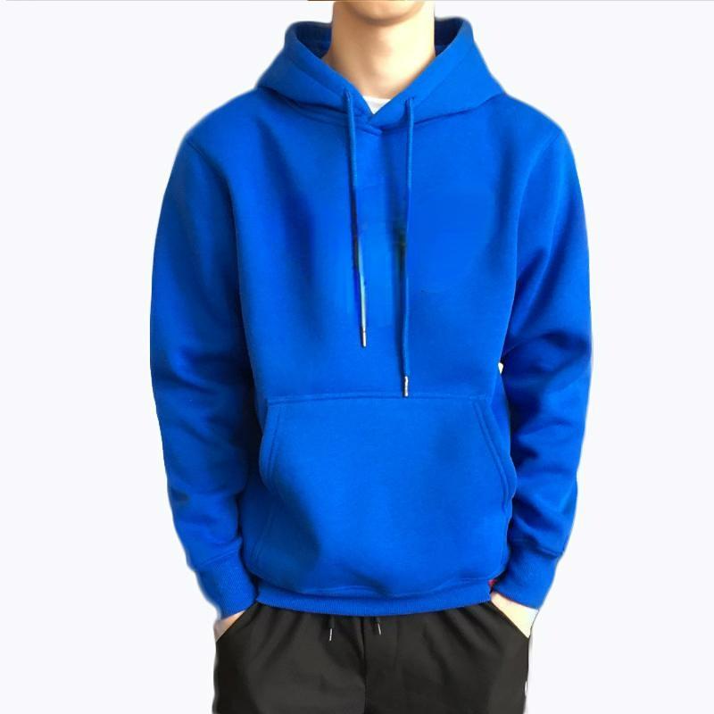 Ny genser Herre Sports Hette Casual Jakke Herre Hettegenser
