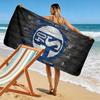 Asciugamano da Spiaggia Stampato FC Schalke 04, Asciugamano Grande Morbido ad Asciugatura Rapida per Spiaggia Campeggio Nuoto
